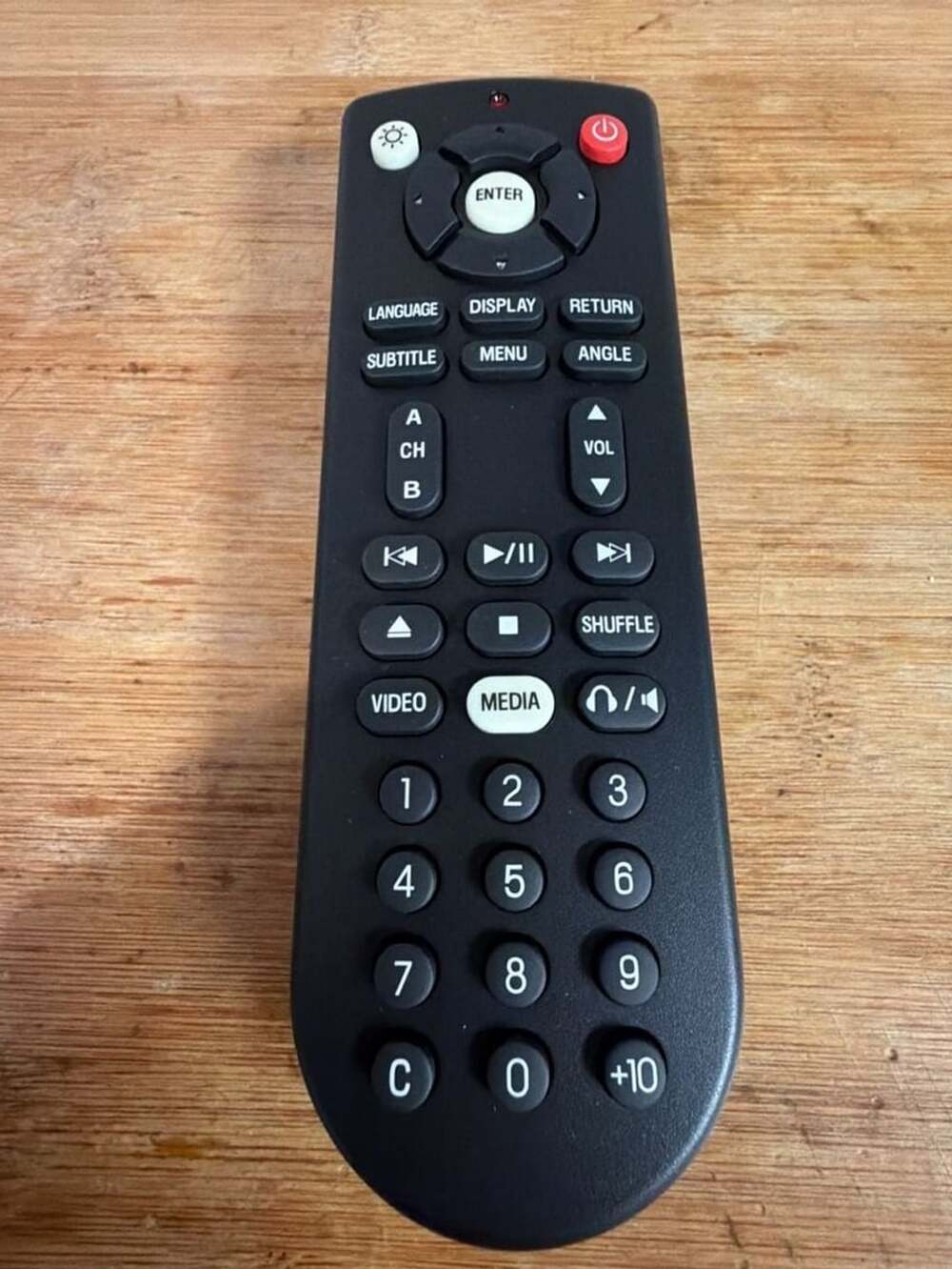 Ford OEM Rear Entertainment DVD System Remote Control
